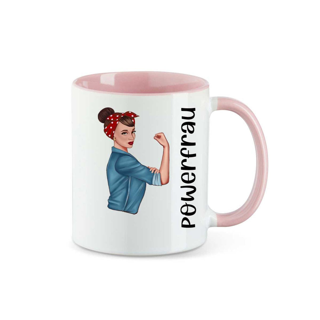 all - yours24 Tasse Powerfrau Geschenkideen Tasse mit Spruch Geschenke Kaffee - Tasse - all - yours24