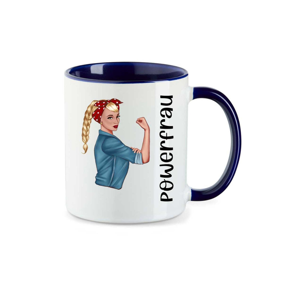 all - yours24 Tasse Powerfrau Geschenkideen Tasse mit Spruch Geschenke Kaffee - Tasse - all - yours24