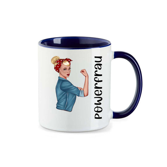 all - yours24 Tasse Powerfrau Geschenkideen Tasse mit Spruch Geschenke Kaffee - Tasse - all - yours24