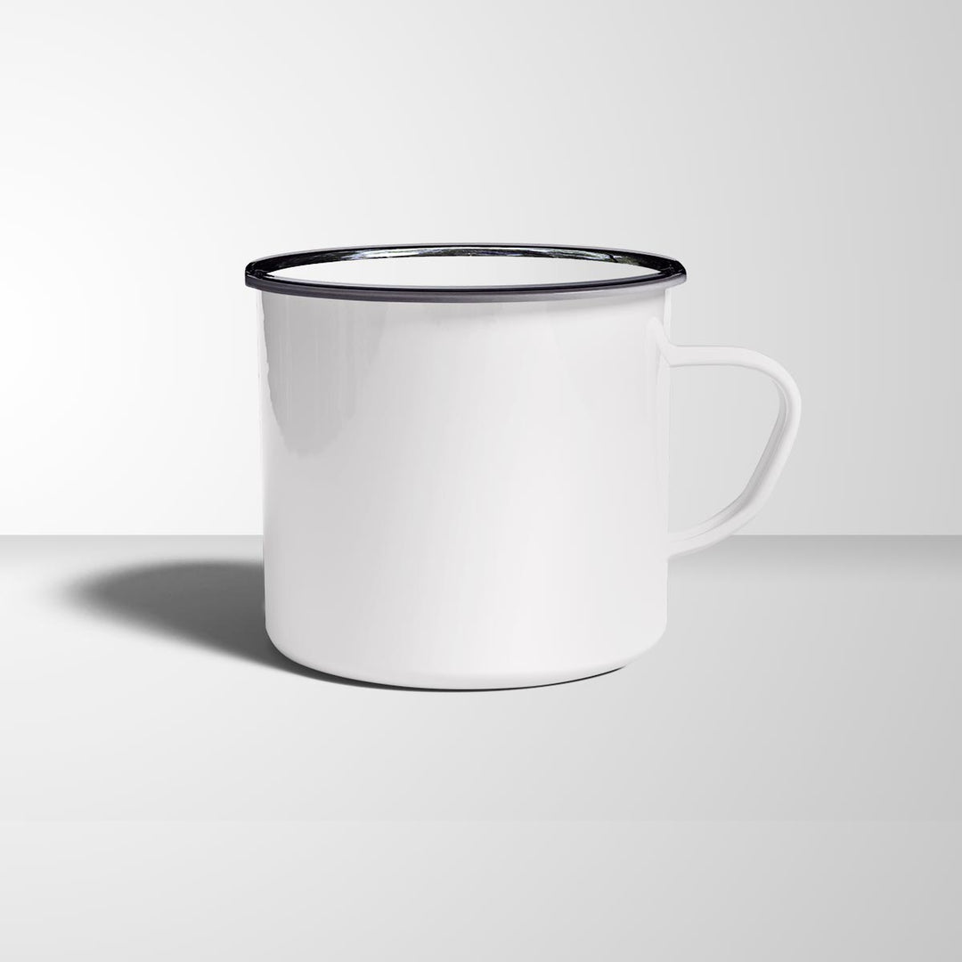 Emailletasse Rosen Name Initialen Anfangsbuchstabe gold Geschenkideen Tasse mit Spruch Geschenke Kaffee - Tasse - all - yours24