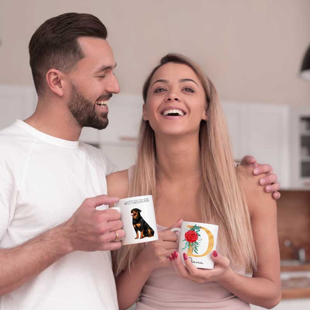 Fototasse personalisierbar mit Text oder Foto in verschiedenen trendigen Farben - all - yours24
