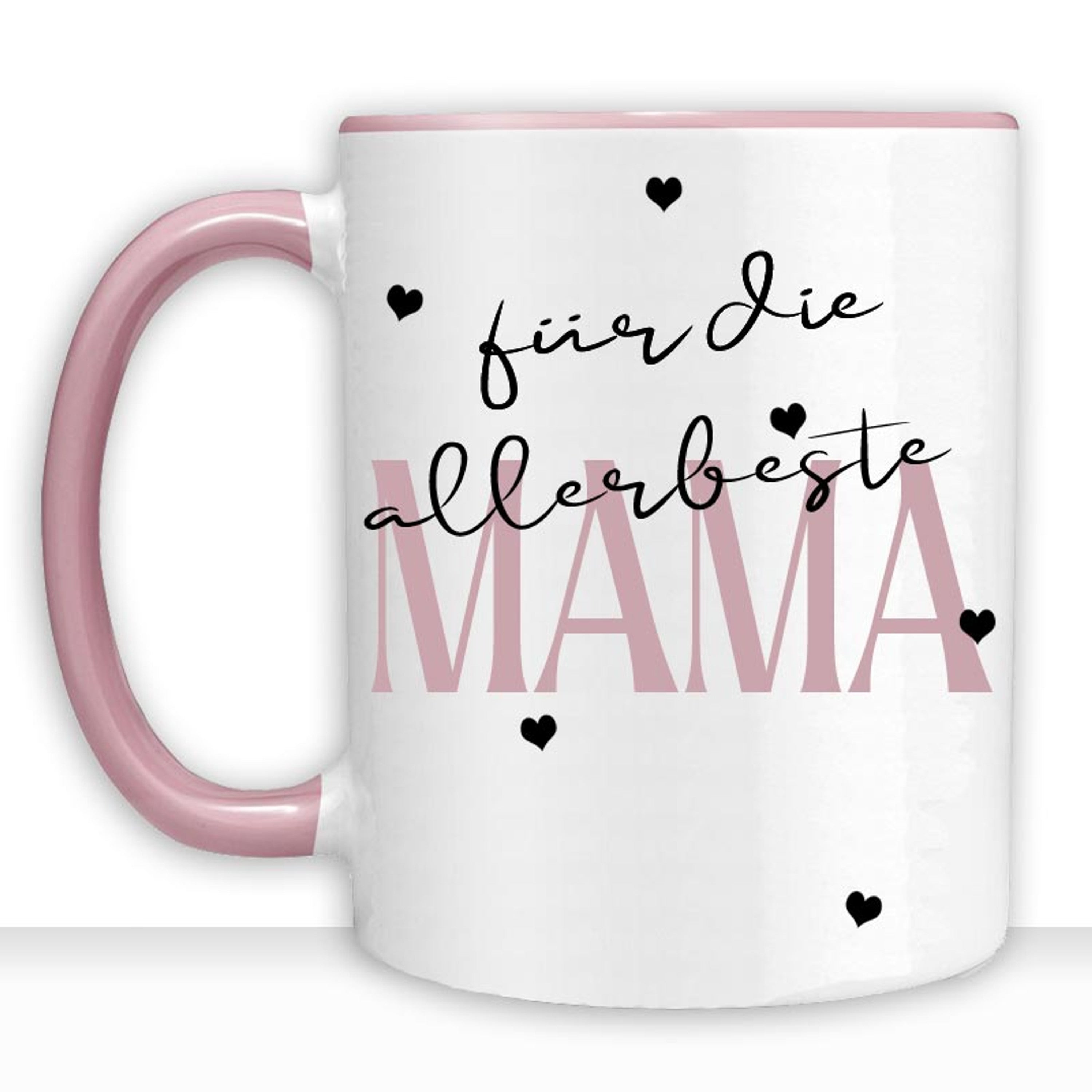 all-yours24 Tasse für die allerbeste Mama Geschenkideen Tasse mit Spruch Geschenke Kaffee-Tasse beste Mama