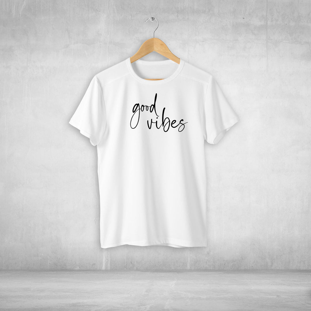 good vibes Tshirt Unisex witziger Spruch Statement T-shirt - all - yours24