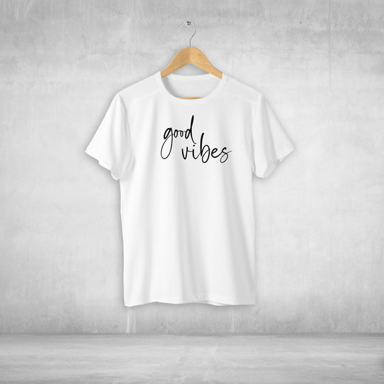 good vibes Tshirt Unisex witziger Spruch Statement T-shirt - all - yours24