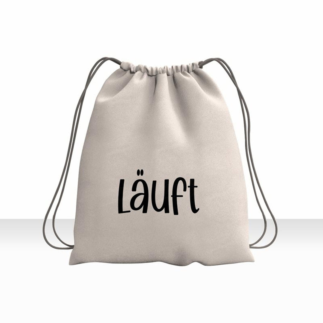 Gymsack Turnbeutel Rucksack bedruckt läuft - all - yours24