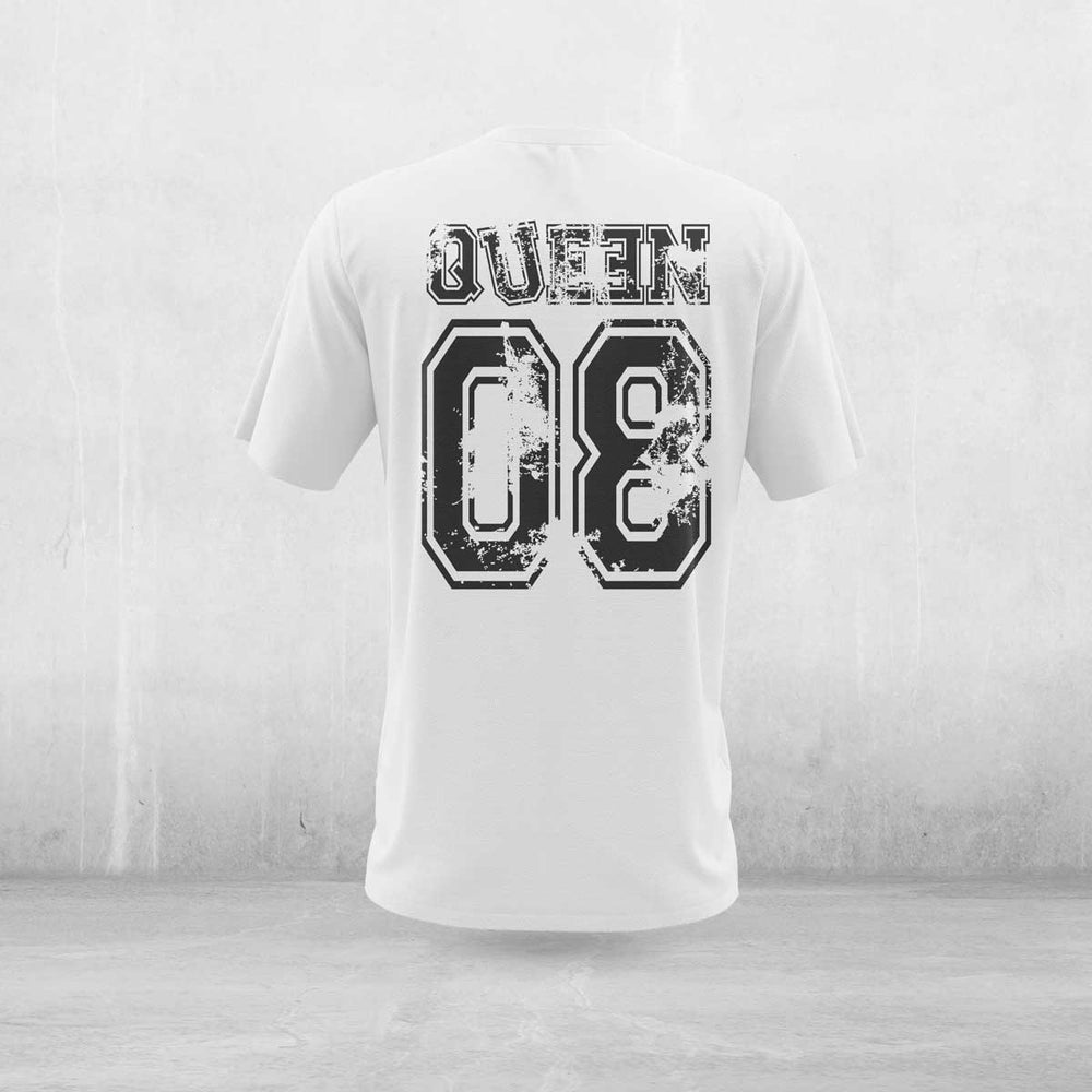 Queen Unisex witziger Spruch Statement T-shirt Partnershirt