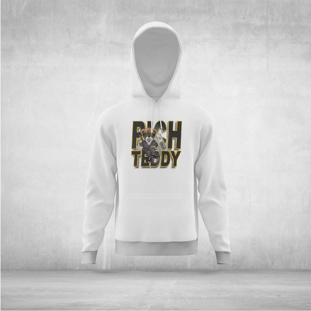 Rich Teddy Hoodie Unisex Statement - all - yours24