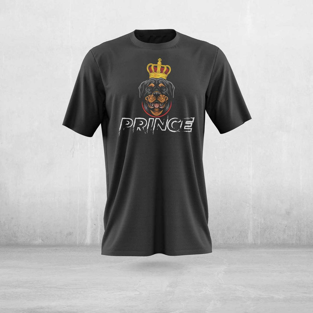 Rottweiler Prince Tshirt Unisex Statement T-Shirt - all - yours24