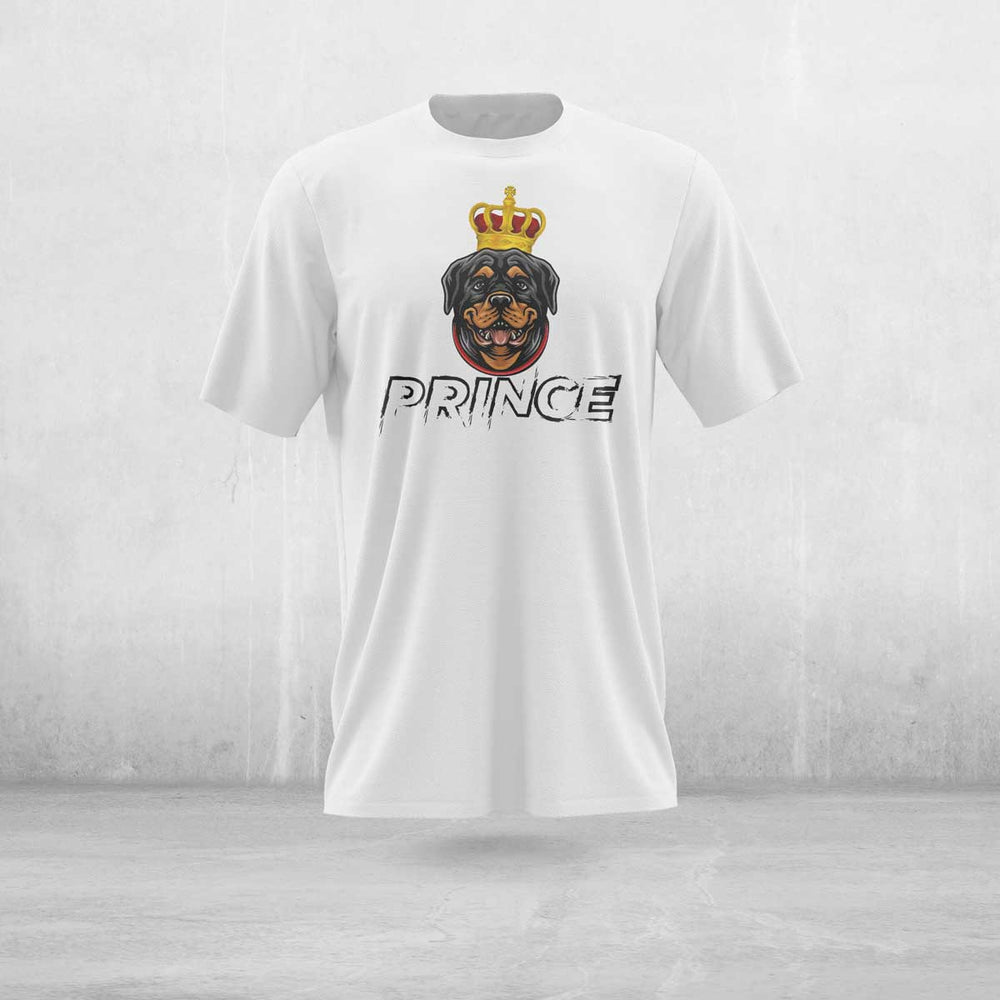 Rottweiler Prince Tshirt Unisex Statement T-Shirt - all - yours24