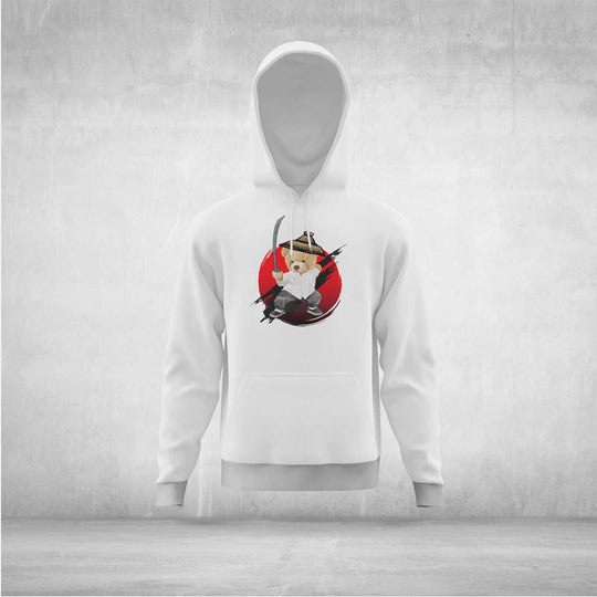 Samurai Teddy Hoodie Unisex Statement - all - yours24