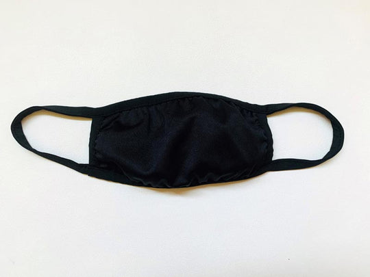 Mund-Nasen-Maske black schwarz Community-Maske